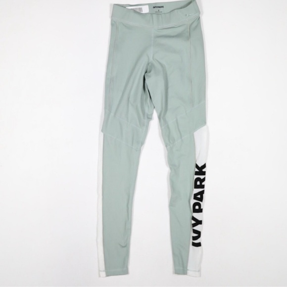 IVY PARK Logo Ankle Leggings in Mint women’s size S workouts - Picture 3 of 11